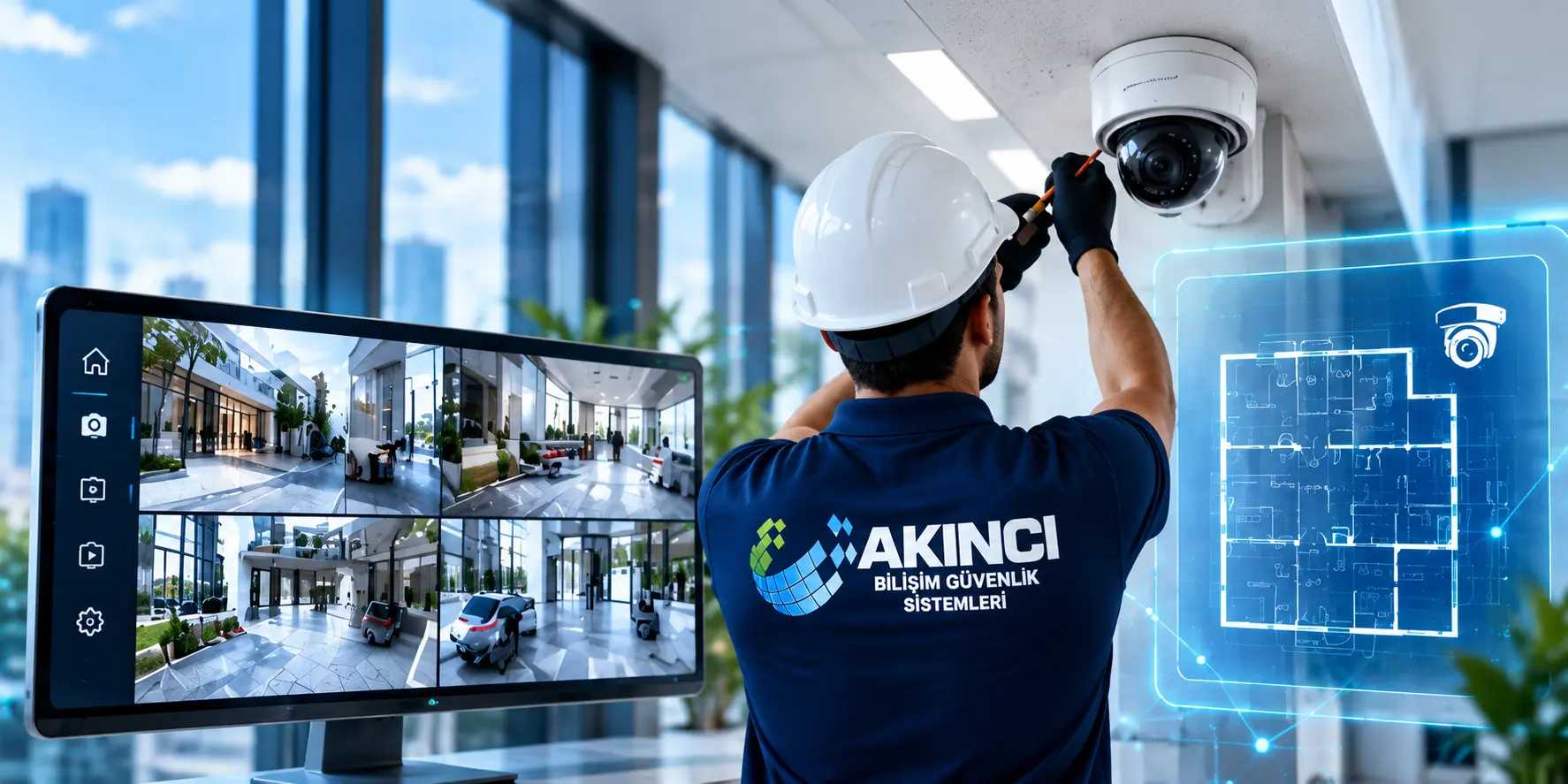 Akıncı Bilişim güvenlik sistemi kurulumu ve planlaması